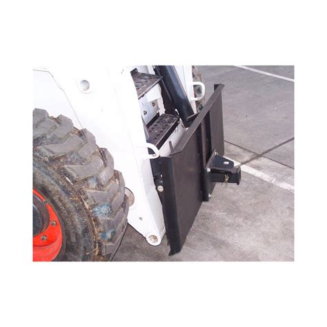 rear hitch for skid steer|skid steer trailer hitch attachment.